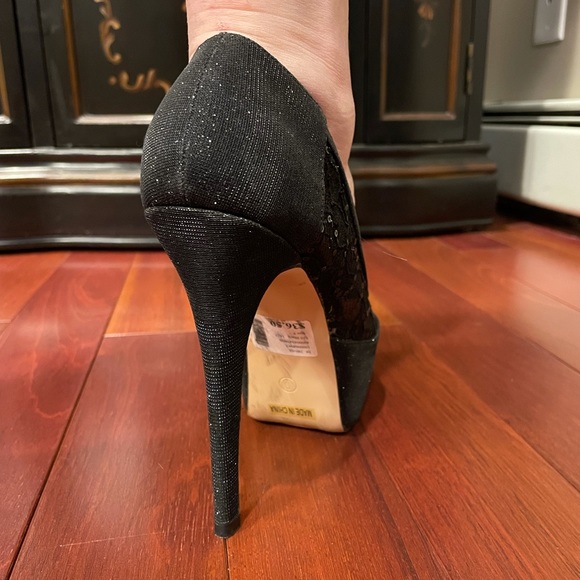 Black platform stilettos - Picture 8 of 11